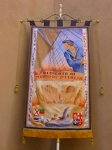 Lo stendardo del Palio 1999